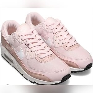 Nike Air Max 90 Barely Rose Summit White Pink Women’s Sneakers Size 9 Classic